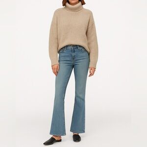 Y2K L.E.I. Low Rise Flare Jeans | Size 7 | Light Wash | Vintage Streetwear